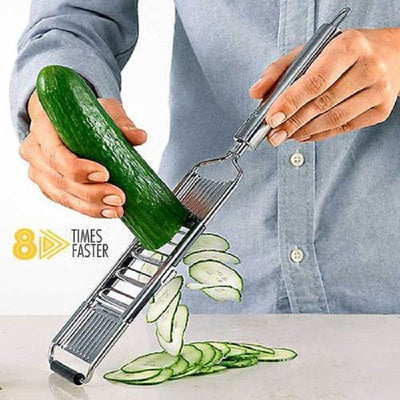 Cortador Multifuncional de Verduras con Rallador y Rebanador - Image 12