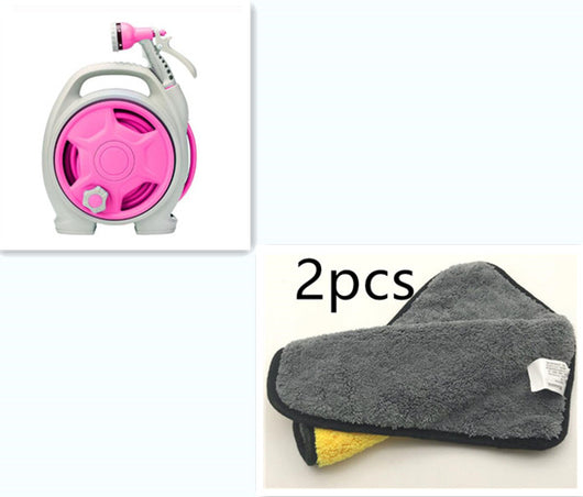 Marco de Almacenamiento con Manguera para Lavado de Autos - Image 9