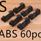 Pequeño Negro ABS Q 60 Piezas