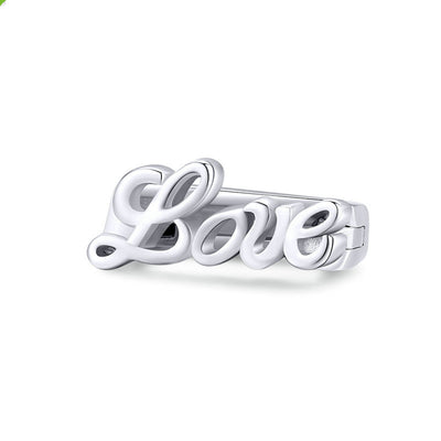 Abalorios de Plata Esterlina 925 Letra LVO - Diseño Fashion - Image 8