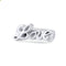 Abalorios de Plata Esterlina 925 Letra LVO - Diseño Fashion