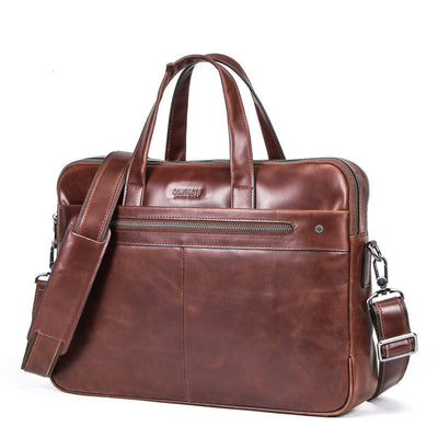 Maletín Ejecutivo de Cuero para Hombre - Portafolio Multifuncional - Image 3