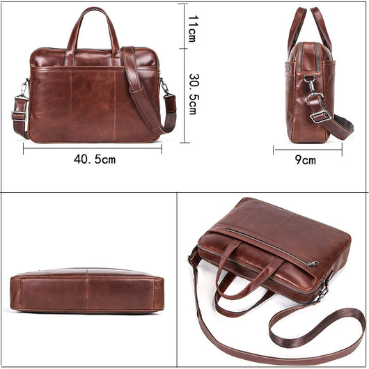 Maletín Ejecutivo de Cuero para Hombre - Portafolio Multifuncional - Image 5