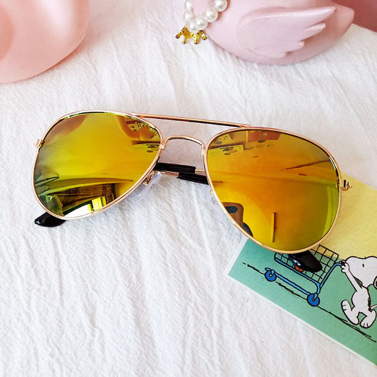 Gafas de Sol Aviador Infantil con Protección Reflectante