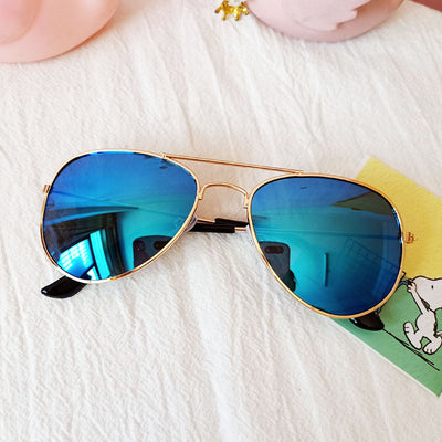 Gafas de Sol Aviador Infantil con Protección Reflectante - Image 2