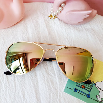 Gafas de Sol Aviador Infantil con Protección Reflectante - Image 6