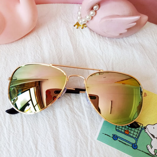 Gafas de Sol Aviador Infantil con Protección Reflectante - Image 6