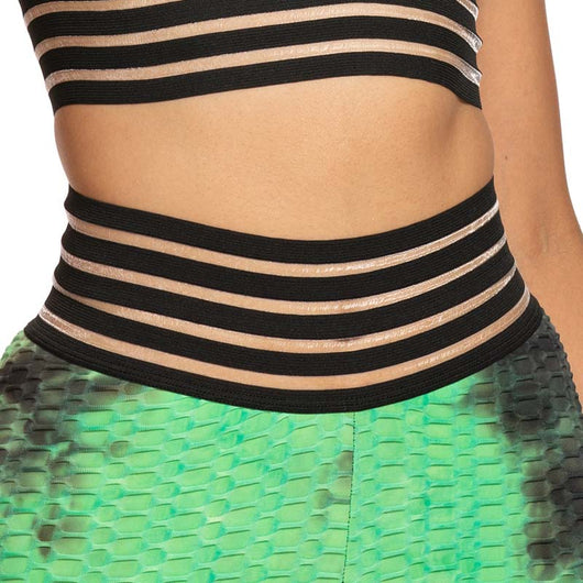Pantalones Yoga Ajustados Tie-Dye Gruesos para Fitness - Image 15