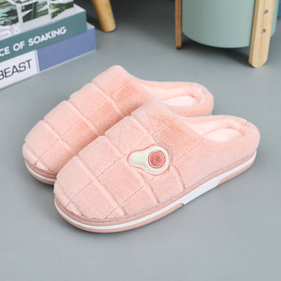 Pantuflas de Felpa Cálidas con Suela Antideslizante - Diseño Aguacate - Image 8