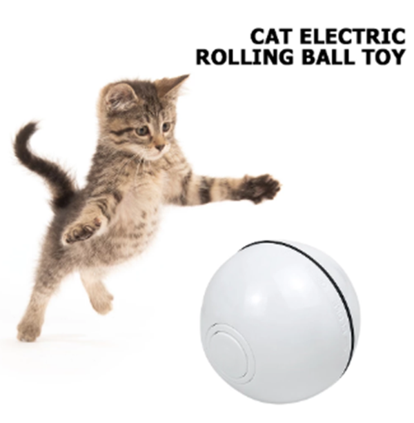 Juguete Láser Automático LED para Gatos con Bola Infrarroja