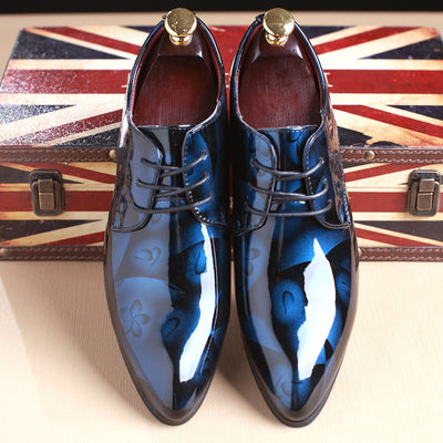 Zapatos Formales de Punta Afilada Talla Extra Grande para Hombre - Image 9