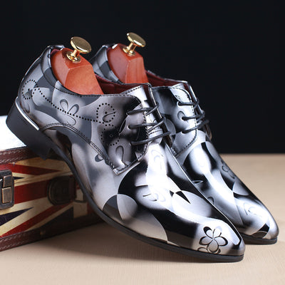 Zapatos Formales de Punta Afilada Talla Extra Grande para Hombre - Image 10