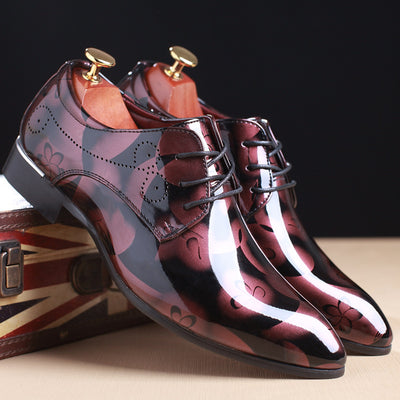 Zapatos Formales de Punta Afilada Talla Extra Grande para Hombre - Image 5