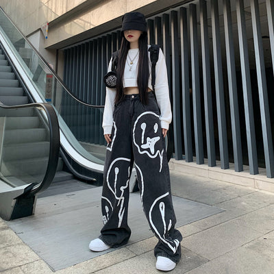 Pantalones Anchos con Estampado Graffiti Urban Street - Image 10