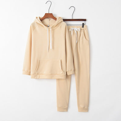 Conjunto Deportivo Mujer con Capucha y Manga Larga en Fleece - Image 3