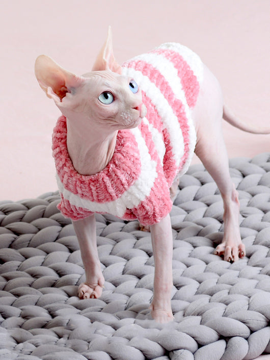 Suéter Térmico de Algodón para Gatos Sin Pelo - Abrigo Invernal - Image 9
