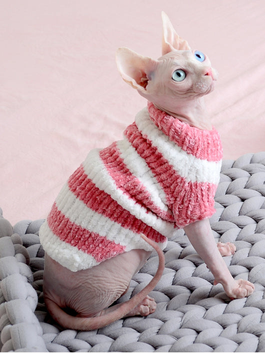 Suéter Térmico de Algodón para Gatos Sin Pelo - Abrigo Invernal - Image 8