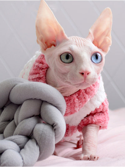 Suéter Térmico de Algodón para Gatos Sin Pelo - Abrigo Invernal - Image 3
