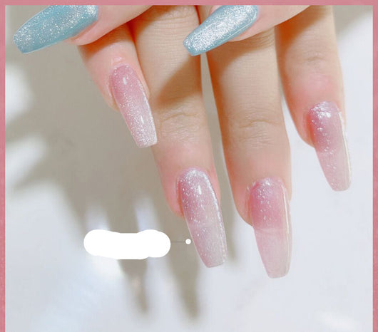 Esmalte de Uñas Efecto Ojo de Gato con Cristales de Té con Leche - Image 17