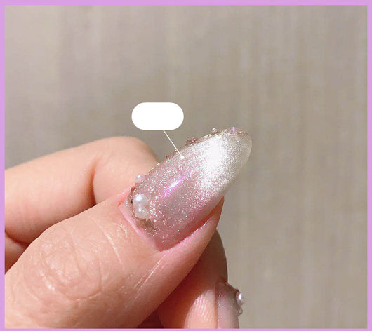 Esmalte de Uñas Efecto Ojo de Gato con Cristales de Té con Leche - Image 26