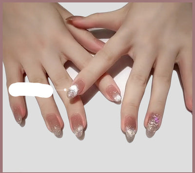 Esmalte de Uñas Efecto Ojo de Gato con Cristales de Té con Leche - Image 50