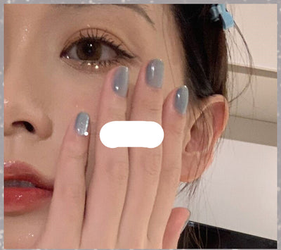 Esmalte de Uñas Efecto Ojo de Gato con Cristales de Té con Leche - Image 52