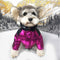 Abrigo Impermeable para Mascotas con Cuello de Pelaje Acolchado