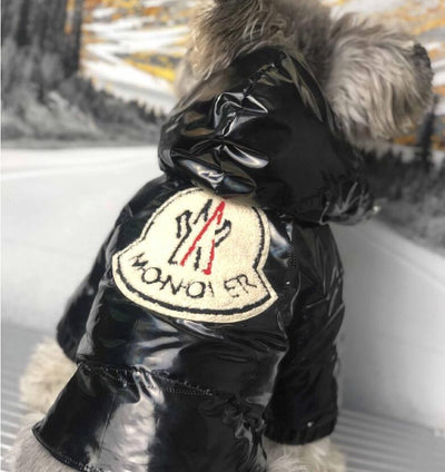 Abrigo Impermeable para Mascotas con Cuello de Pelaje Acolchado - Image 5