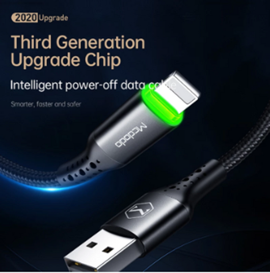 Cable de Datos Apple Compatible - Apagado Inteligente Triple Generación - Image 11