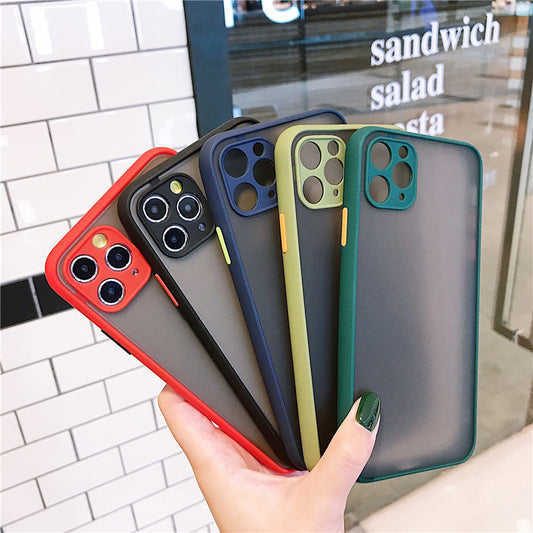 Funda Transparente Anti-caídas con Acabado Mate Frosted