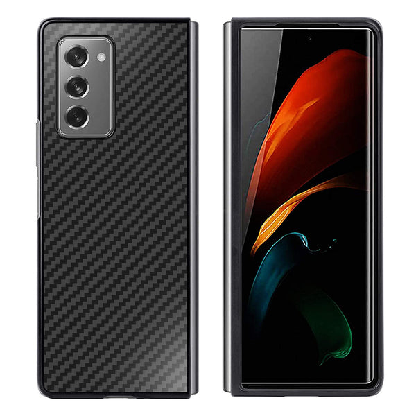 Funda Protectora de Fibra de Carbono para Teléfono 5G con Pantalla Plegable F9160