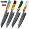Cuchillo de Chef Acero Damasco Profesional