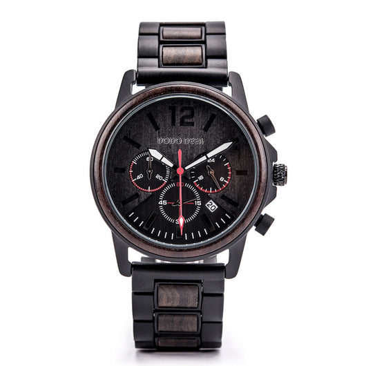 Reloj para Hombre DODO DEER Madera Explosiva - Image 6