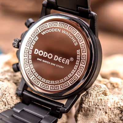 Reloj para Hombre DODO DEER Madera Explosiva - Image 10