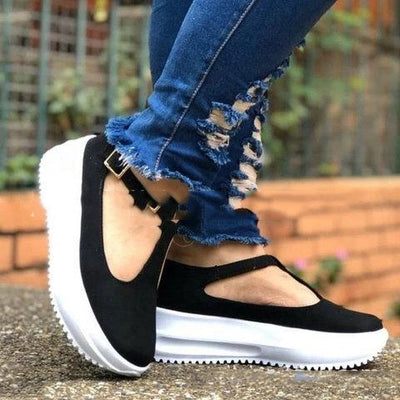 Mocasines Casuales para Mujer con Hebilla