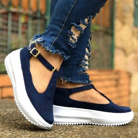 Mocasines Casuales para Mujer con Hebilla - Image 4