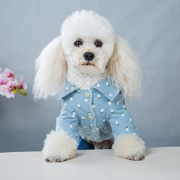 Abrigo Acolchado para Perro de Raza Mediana y Grande - Estilo Británico