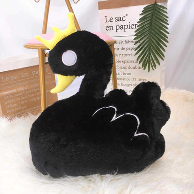 Peluche Cisne Blanco y Negro - Muñeca de Felpa Premium - Image 4