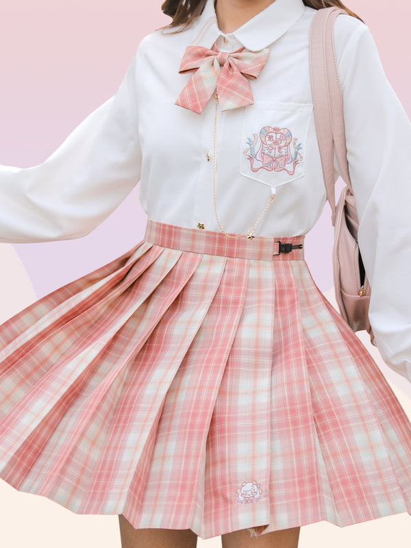 Falda Lattice de Cintura Alta - Diseño Versátil para Cualquier Ocasión