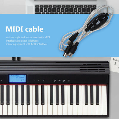Cable Adaptador MIDI para Teclado Electrónico - Conexión USB para Producción Musical - Image 12