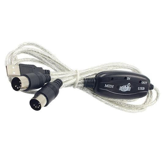Cable Adaptador MIDI para Teclado Electrónico - Conexión USB para Producción Musical