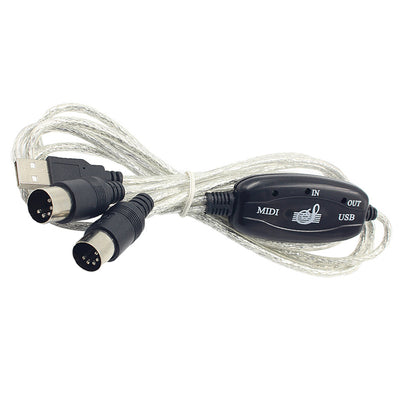 Cable Adaptador MIDI para Teclado Electrónico - Conexión USB para Producción Musical