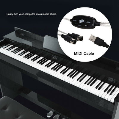 Cable Adaptador MIDI para Teclado Electrónico - Conexión USB para Producción Musical - Image 4