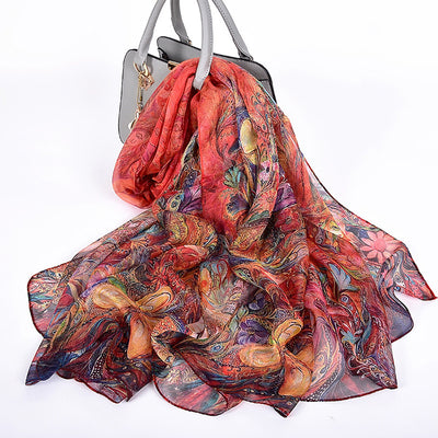 Pañuelo de Seda Mora Larga - Estilo Premium - Image 4