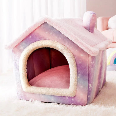 Cama Acogedora para Mascotas Pequeñas - Casa Perro Gato 4 Estaciones - Image 5