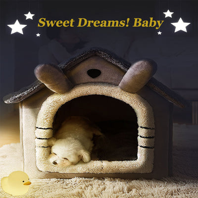 Cama Acogedora para Mascotas Pequeñas - Casa Perro Gato 4 Estaciones - Image 2