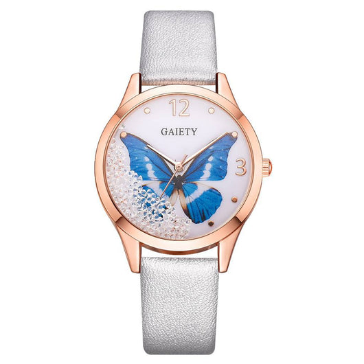 Reloj de Lujo para Mujer con Cristales Removibles y Diseño Mariposa - Image 5