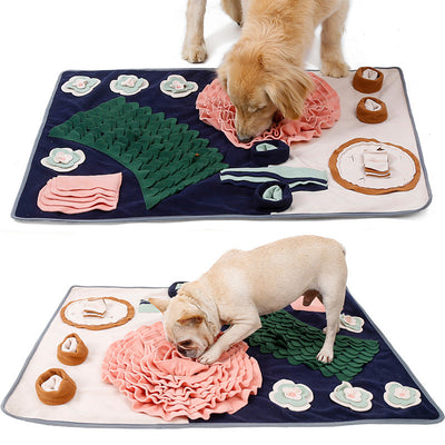 Tapete de Enriquecimiento Canino Estilo Occidental para Mesa de Comedor - Image 10