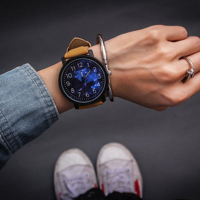 Reloj de Pulsera para Mujer con Dial Grande y Correa de PU - Image 9
