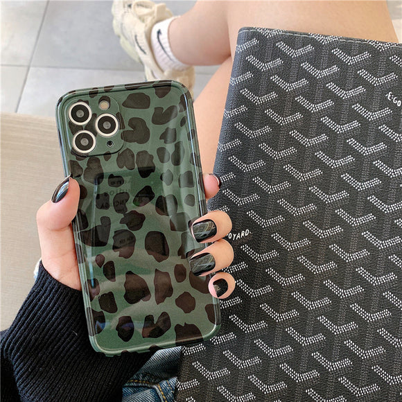 Funda para iPhone Estilo Retro Leopardo - Protección con Diseño Vintage